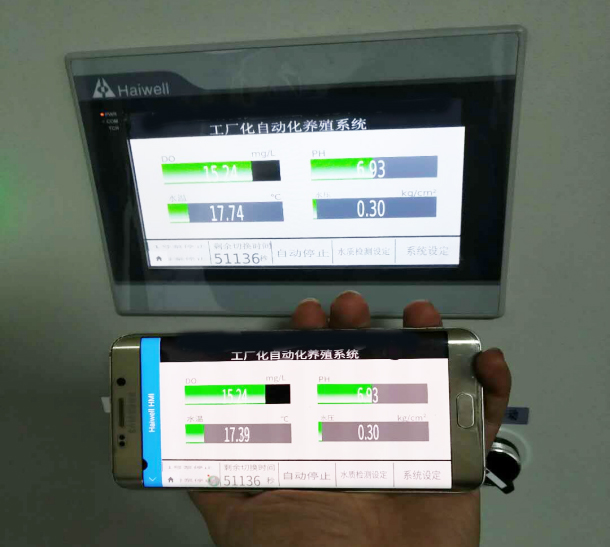 Haiwell(海為)PLC/HMI/云/手機APP在現代水產農業養殖上的應用